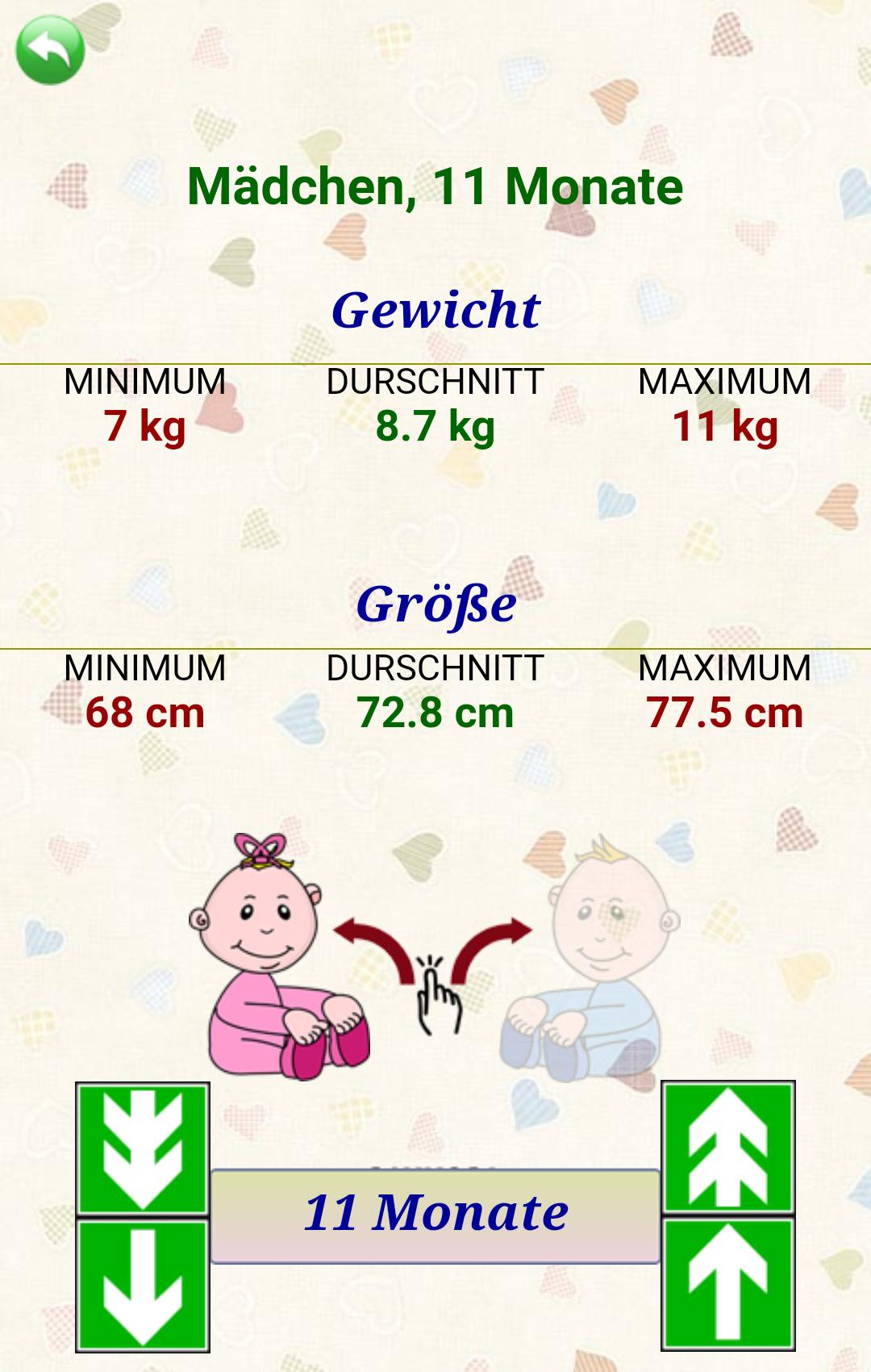 Baby Gewicht Und Grosse Fur Android Apk Herunterladen