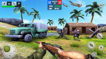 World War 2 Strike WW2 Games imagem de tela 2