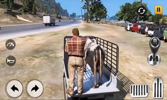 Farm Animals Cargo Truck Games imagem de tela 2