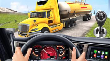 Heavy Oil Tanker Truck Game 3D capture d'écran 2
