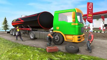 Heavy Oil Tanker Truck Game 3D capture d'écran 3