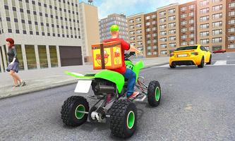 ATV Bike Games- Pizza Delivery screenshot 2