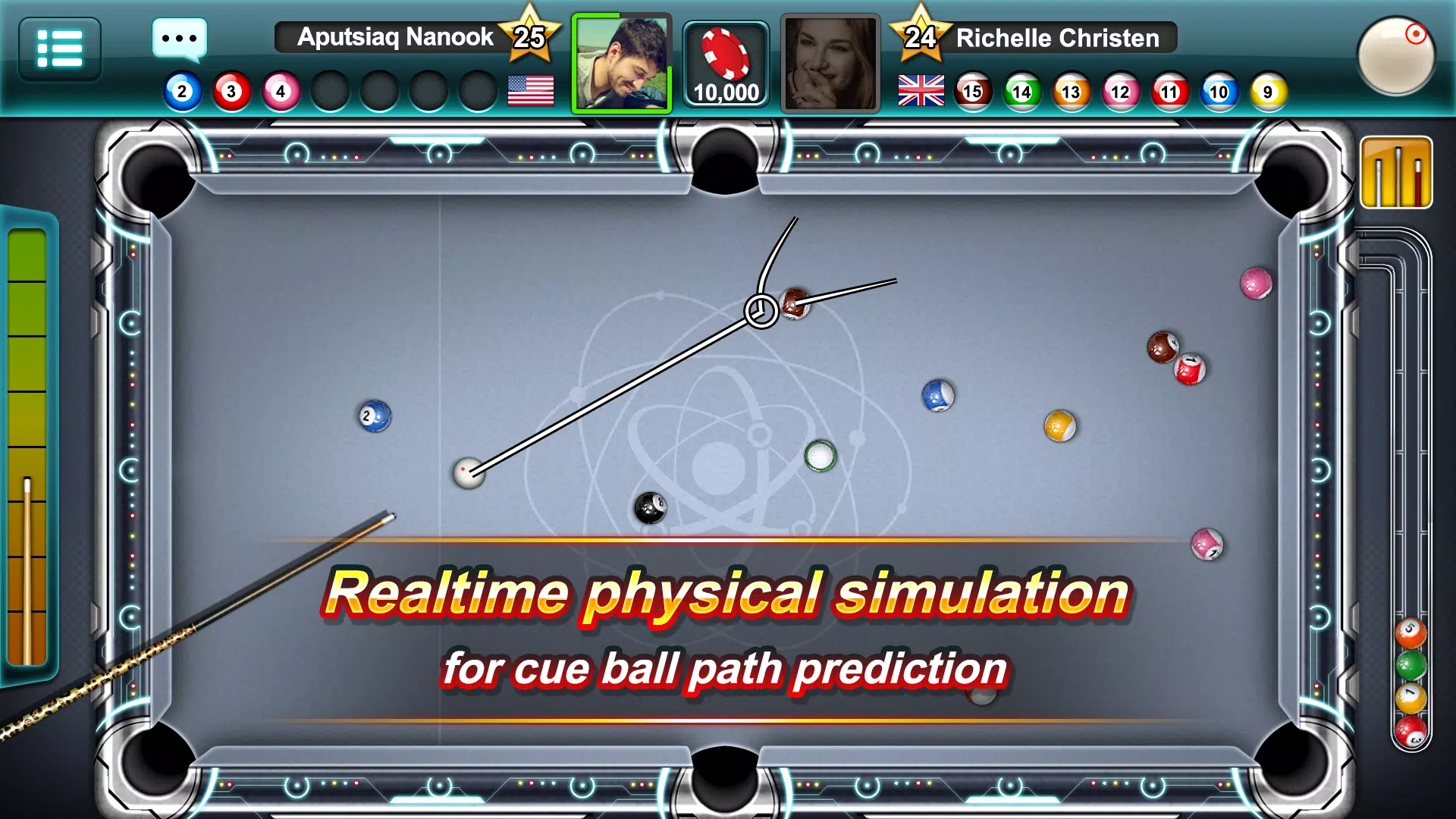 Billiards 3D: MoonShot for Android - Download the APK from Uptodown