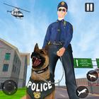 Police Dog Sim 3D Cop Chase أيقونة