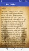 Rüya Tabirleri تصوير الشاشة 2