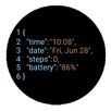 JSON Watch Face APK