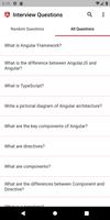 Angular Interview Questions تصوير الشاشة 1