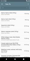 Nutrition Facts اسکرین شاٹ 2