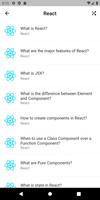 React.js Interview Questions capture d'écran 1