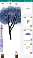 Sketch Tree - Art Drawing Pad Paintly Photo Editor capture d'écran 1