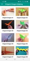 Poster Origami Dragon Making