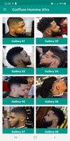 Coiffure Homme Afro Affiche