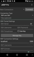aRDP Pro: Secure RDP Client تصوير الشاشة 1