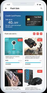 Flutter UI Kit - E-Commerce App 截图 1