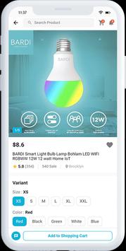 Flutter UI Kit - E-Commerce App 截图 3
