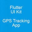 Flutter UI Kit - GPS Tracking ikon