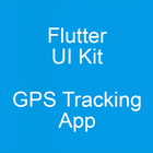 Flutter UI Kit - GPS Tracking ikon