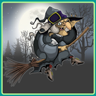 Halloween Witch Runner icône