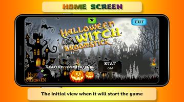 Halloween Witch Runner постер