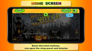 Halloween Witch Runner syot layar 1