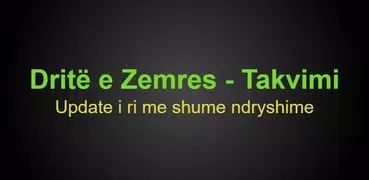 Takvimi - Drite e Zemres