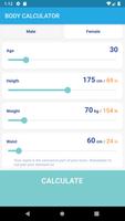 Body Calculator Plakat