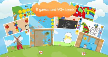 Kids & Toddlers Games - Free الملصق