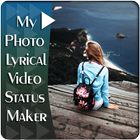 My Photo Sad Lyrical Video Status Maker أيقونة