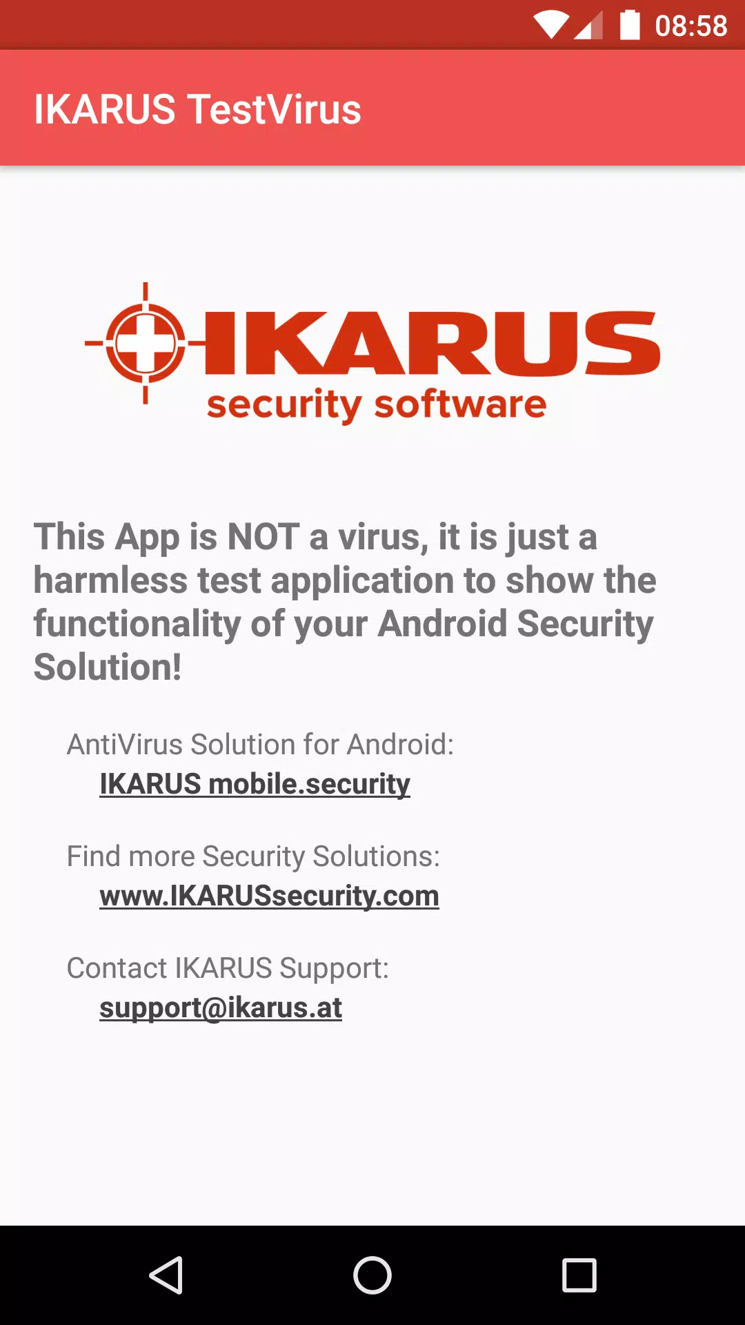 IKARUS TestVirus APK for Android Download