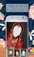 Hijab Pernikahan Editor Frames capture d'écran 3