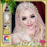 Kebaya Hijab Pengantin Bingkai icône