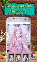 Kebaya Hijab Pengantin Bingkai poster