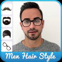 Men Hair Style Editor Affiche
