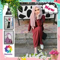 OOTD Hijab Style Photo Editor Affiche
