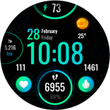 Neon Pulse Watch Face