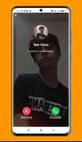 Iker Unzu Fake Call اسکرین شاٹ 1