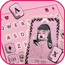Tarot Card Girl Klavye Arkaplanı APK