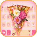 Tasty Floral Pizza Tastatur-Th APK