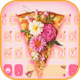 Tasty Floral Pizza Zeichen
