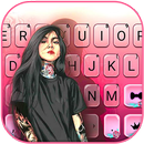 Tattoo Girl Fondo de teclado APK