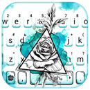 الكيبورد Tattoo Rose Ink APK