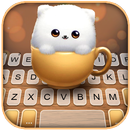 Fundo do Teclado Teacup Puppy APK