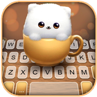Fundo do Teclado Teacup Puppy ícone