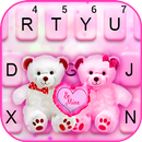 Teddy Bear Couple Teclado APK