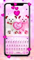 Teddy Bear Couple Affiche