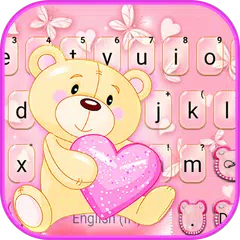 Teddy Bear Love 主題鍵盤 APK 下載