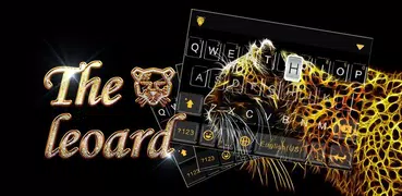 Amazing Leopard Tastatur thema