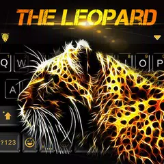 Amazing Leopard Tastatur thema