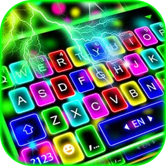 Thunder Neon Lights Keyboard T APK download