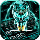 Teclado Thunder Neon Wolf APK